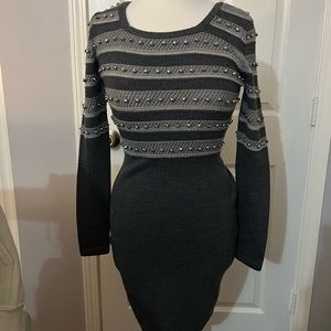 Temperley London Merino Wool Sheath Dress